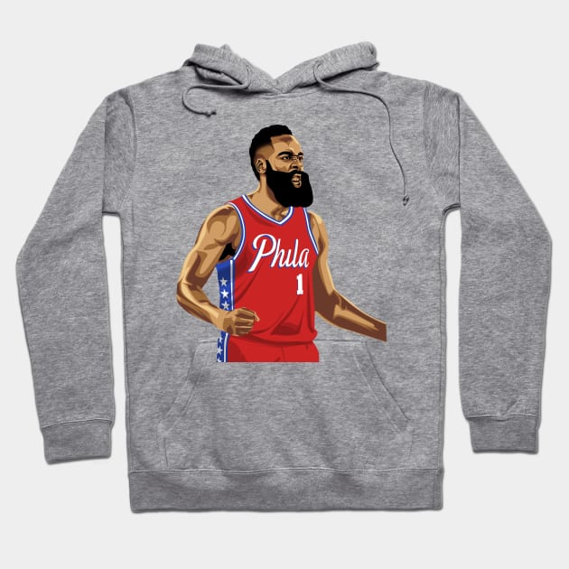 James Harden Hoodie by knnthmrctn